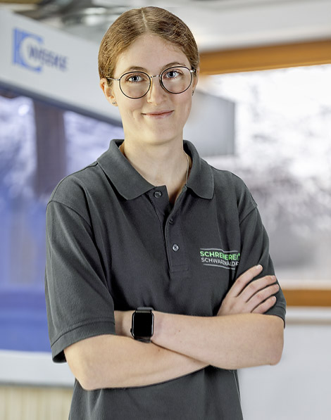 Marina Kunz Auszubildende Schreiner