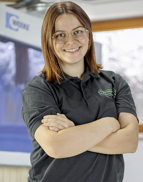 Maya Fiedler Auszubildende Schreiner
