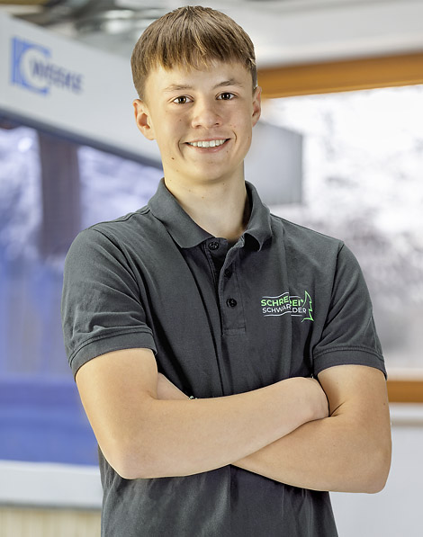 Janik Obergfell Auszubildender Schreiner